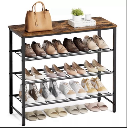 Homidec tier shoe rack with - 4-tier,
