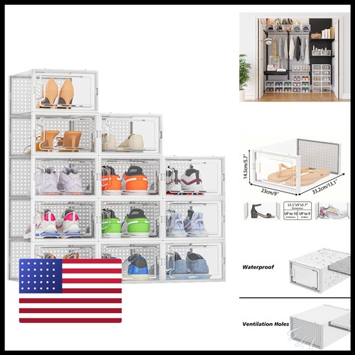 Homidec clear shoe storage - shoe,