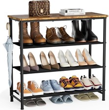 HOMIDEC Shoe Rack, 4-Tier Shoe