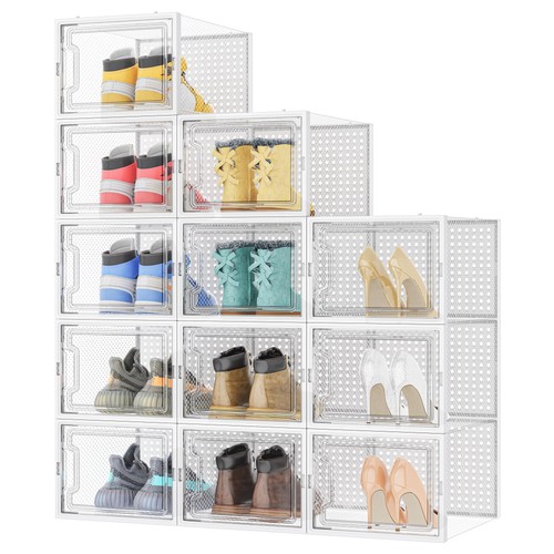 Shoe storage box - 12, pcs