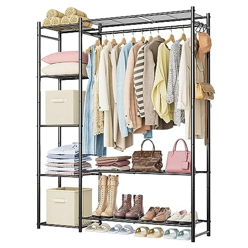Portable clothes rack tier - 4,