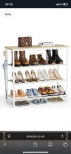 HOMIDEC 4-Tier Shoe Rack with