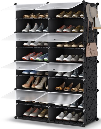 Shoe rack organizer pair - rack,