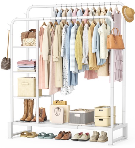 Double rods clothes - double,